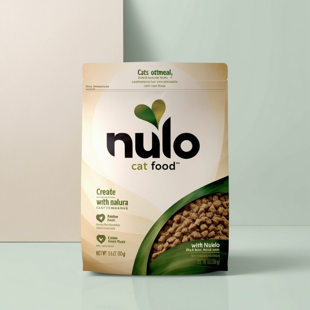 Bag of Nulo Cat Food showcasing high-quality, grain-free nutrition for cats.